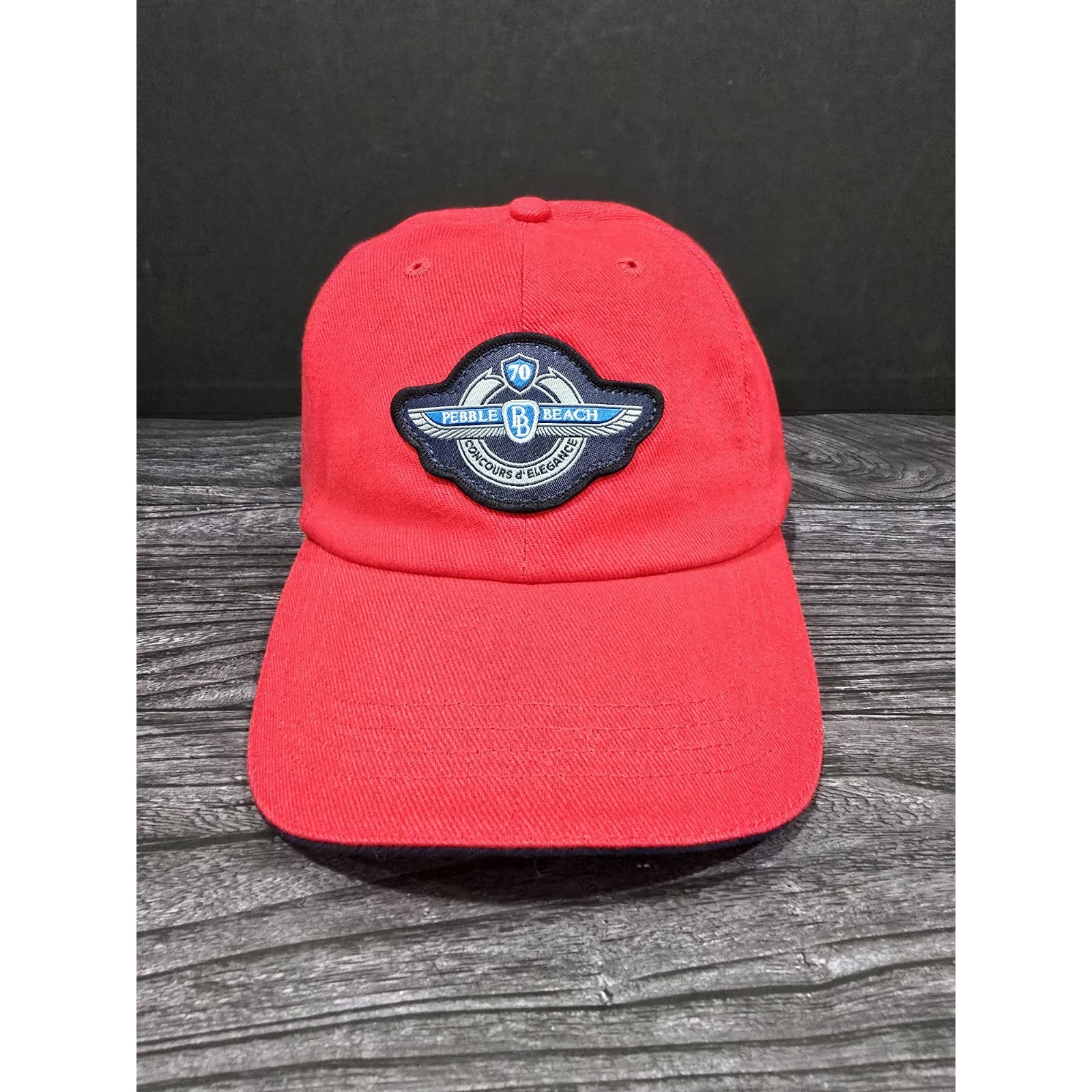 2021 Pebble Beach Concours Delegance 70th Anniversary Volunteer Hat NewUnworn